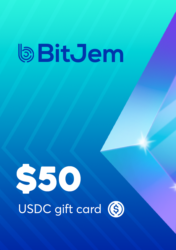 BitJem USDC Gift Card 50 USD