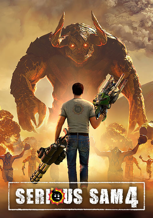 Serious Sam 4 game cover