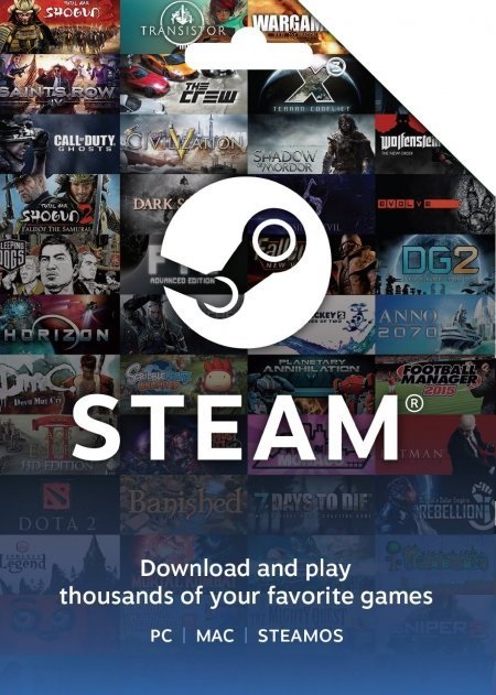 Steam Gift Card 