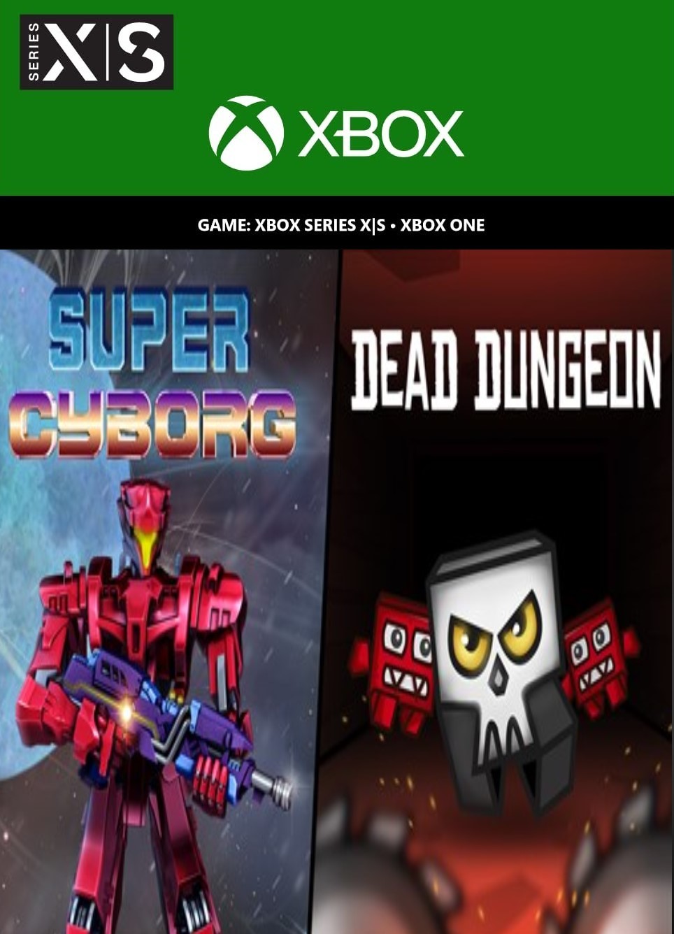 Hard Platformers Pack: Super Cyborg and Dead Dungeon