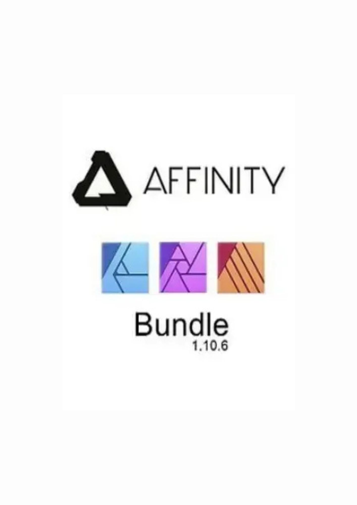 Affinity Software Bundle (Publisher + Designer + Photo) v.1.10 (1 PC, Lifetime) Key GLOBAL