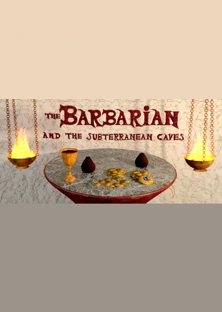 The Barbarian and the Subterranean Caves game cover