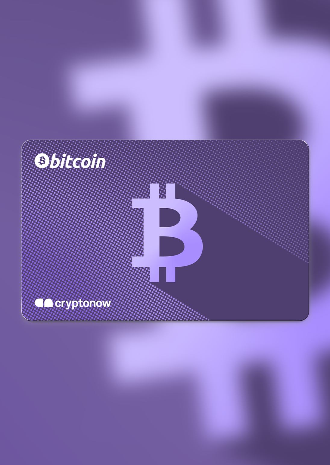 Cryptonow Bitcoin Digital Voucher 50 EUR Key FRANCE