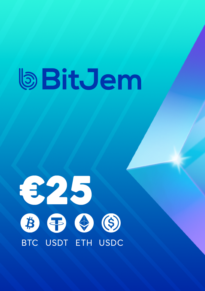 BitJem Crypto Gift Card 25 EUR