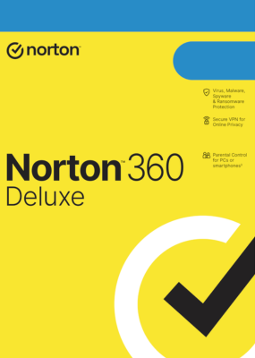 Norton 360 Deluxe (3 Devices, 1 Year) Norton