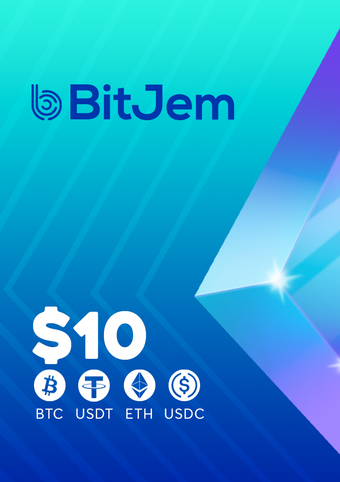 BitJem USDC Gift Card 10 USD