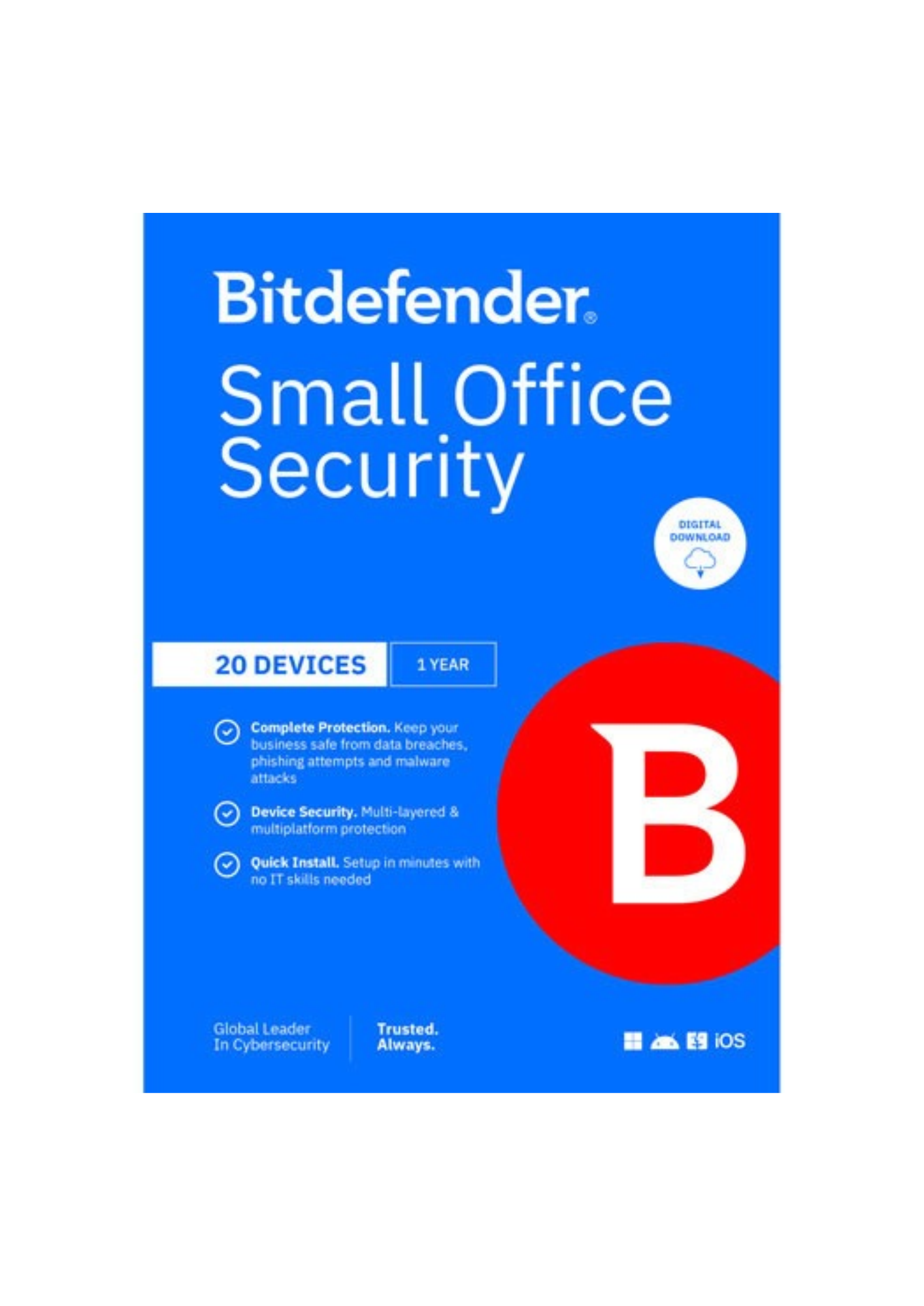Arte de Bitdefender Small Office Security 20 Device 1 Year