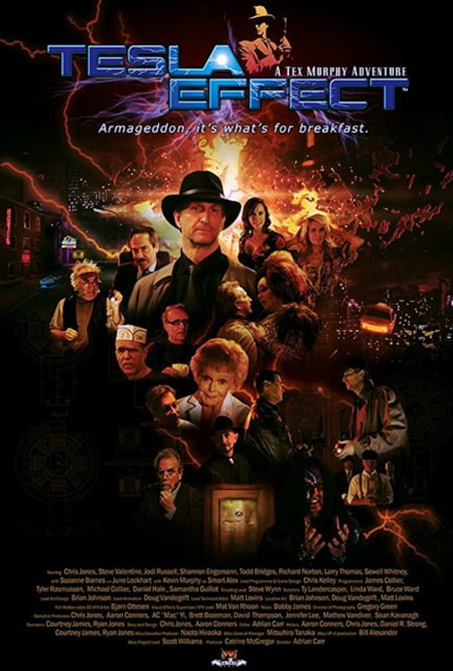 Tesla Effect: A Tex Murphy Adventure game cover