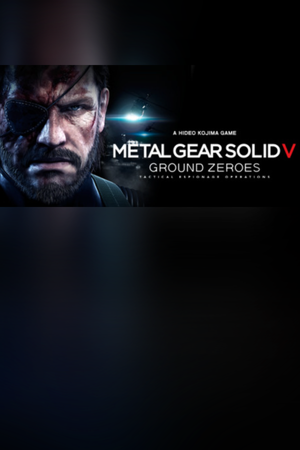 METAL GEAR SOLID V: GROUND ZEROES game cover
