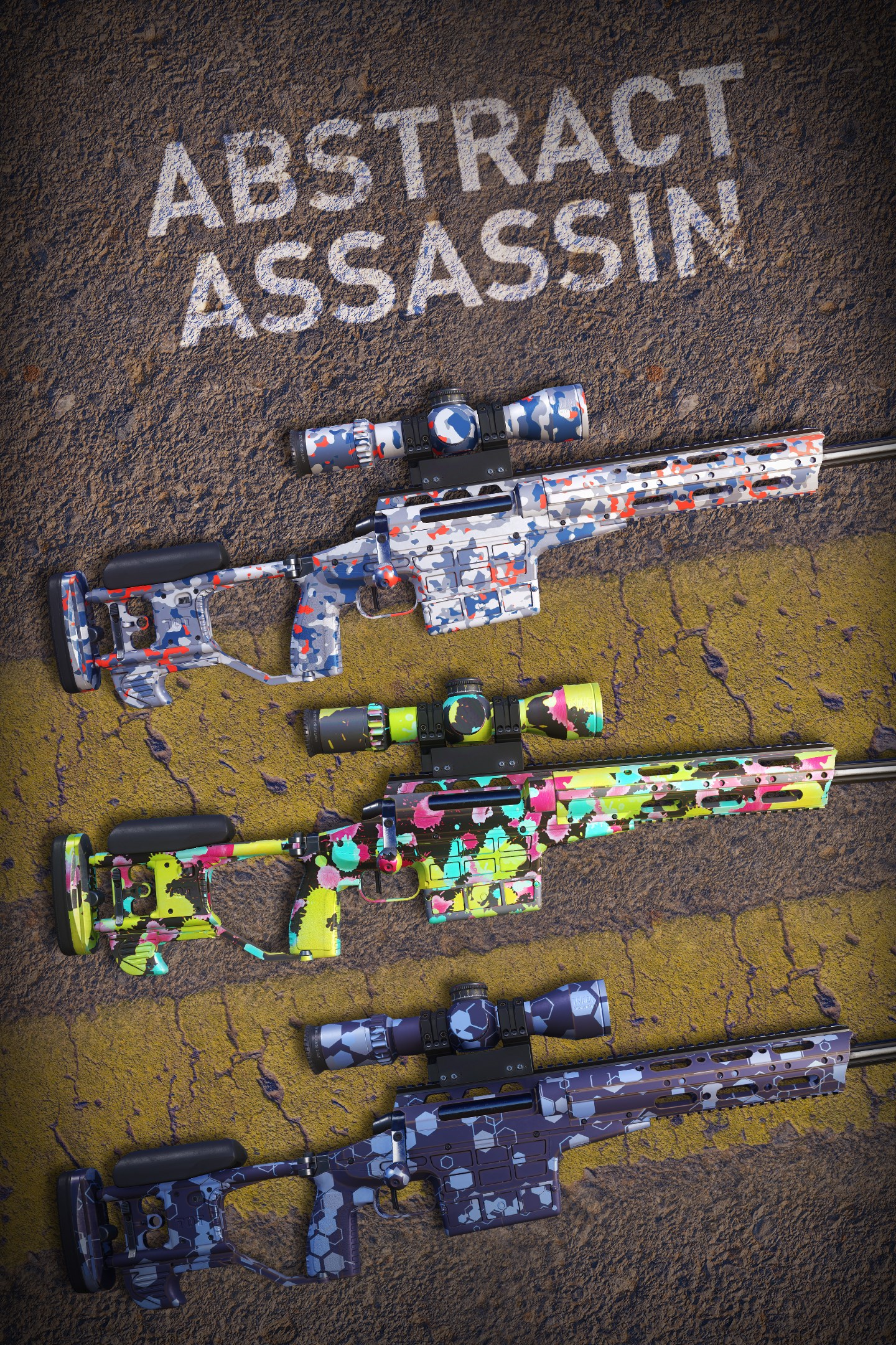 Sniper Ghost Warrior Contracts 2 - Abstract Assassin Skin Pack