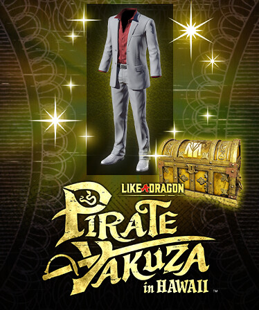 Like a Dragon: Pirate Yakuza in Hawaii - Kazuma Kiryu Special Outfit