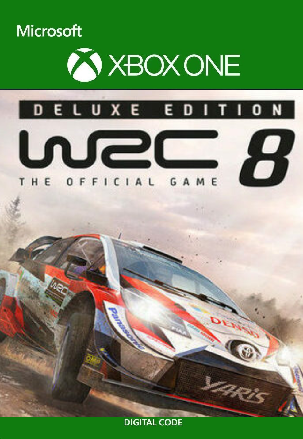 WRC 8 FIA World Rally Championship XBOX LIVE ARGENTINA Cover