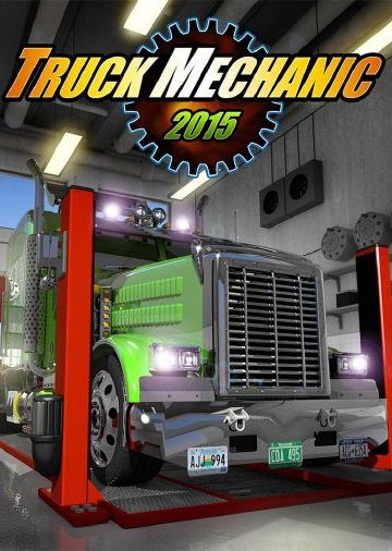Truck Mechanic Simulator 2015 game cover