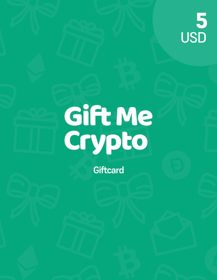 Gift Me Crypto Gift Card 5 USD