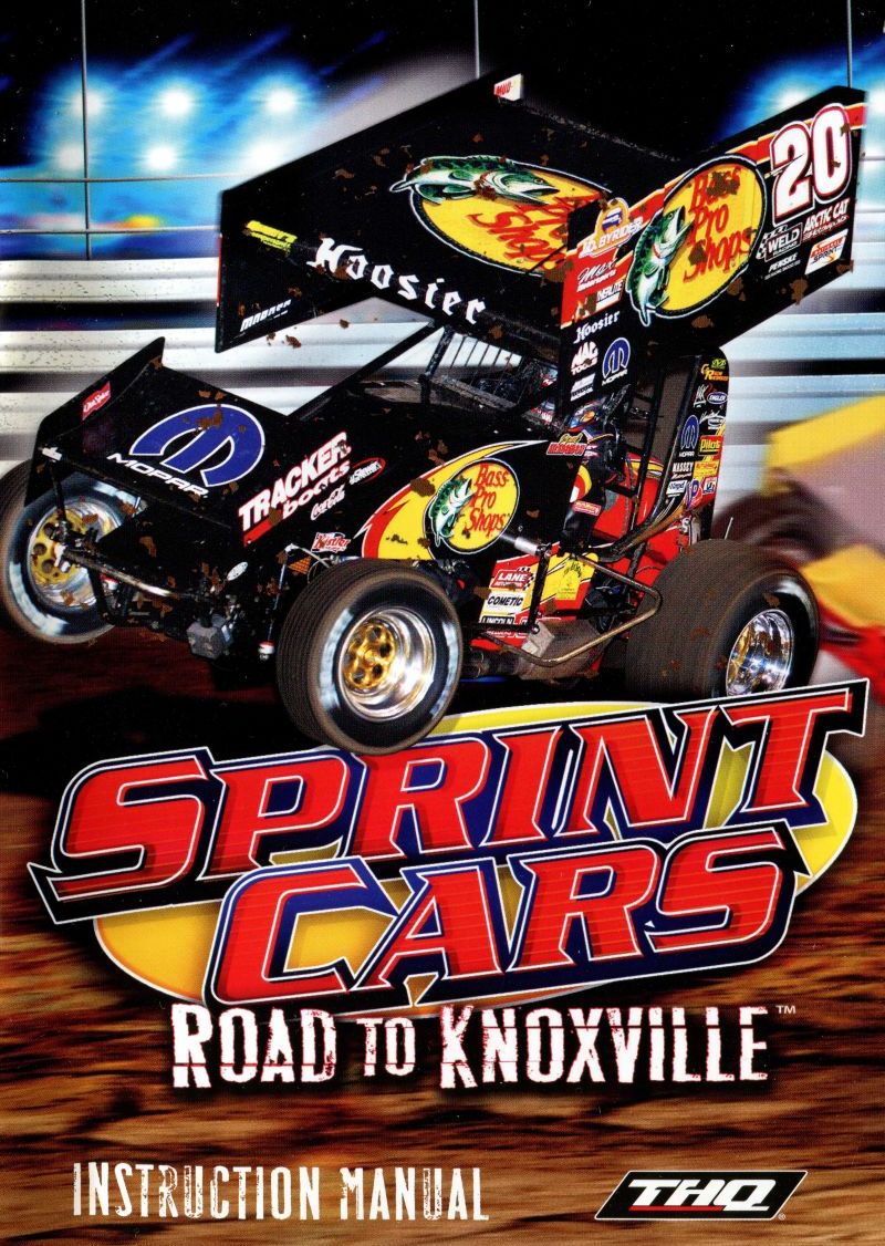 Sprint Cars Road to Knoxville game cover