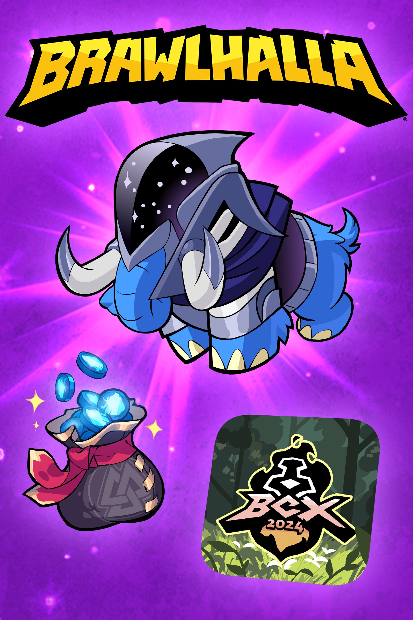 Brawlhalla - BCX 2024 Pack + 300 Mammoth Coins (DLC)