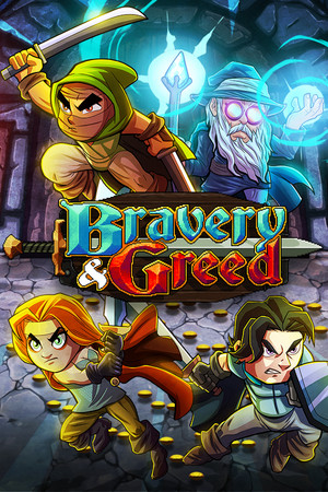 Bravery and Greed game cover