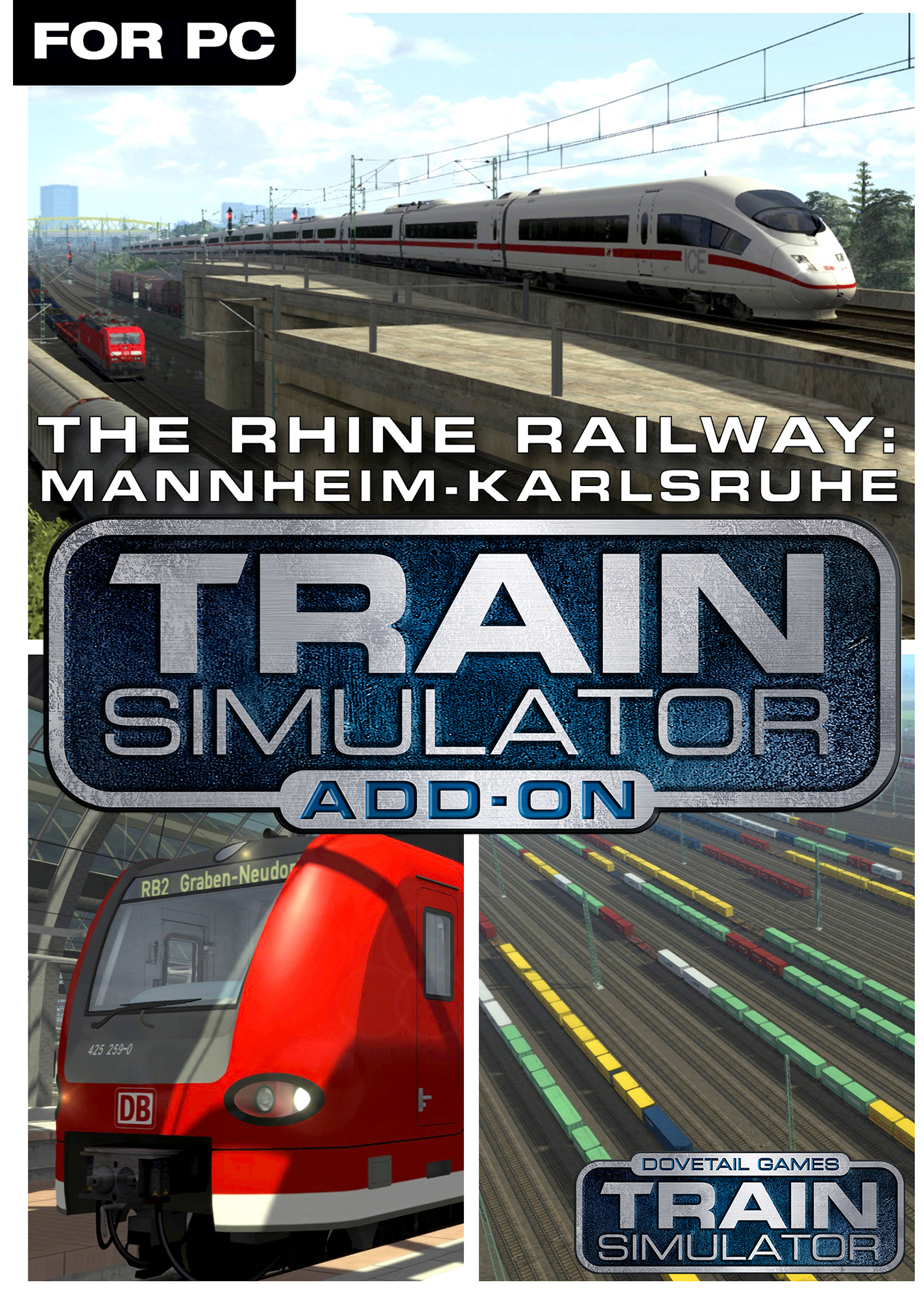 Train Simulator: The Rhine Railway: Mannheim - Karlsruhe Route (DLC)