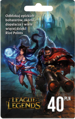 40zł LoL Gift Card - Riot Key