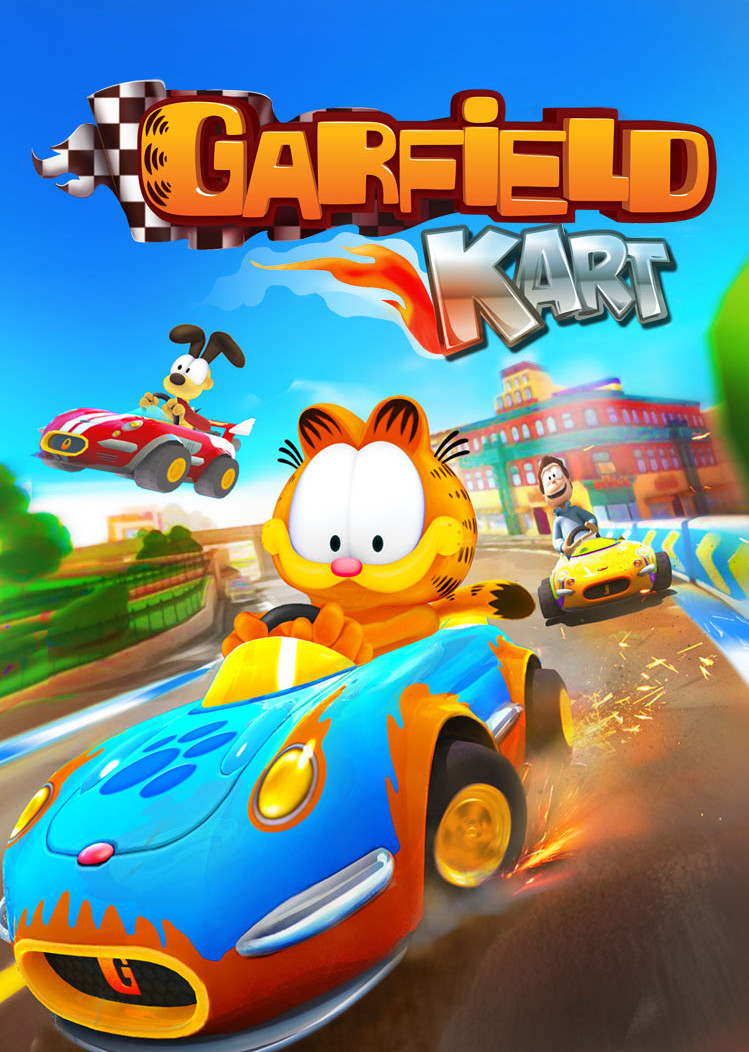 Garfield Kart game cover