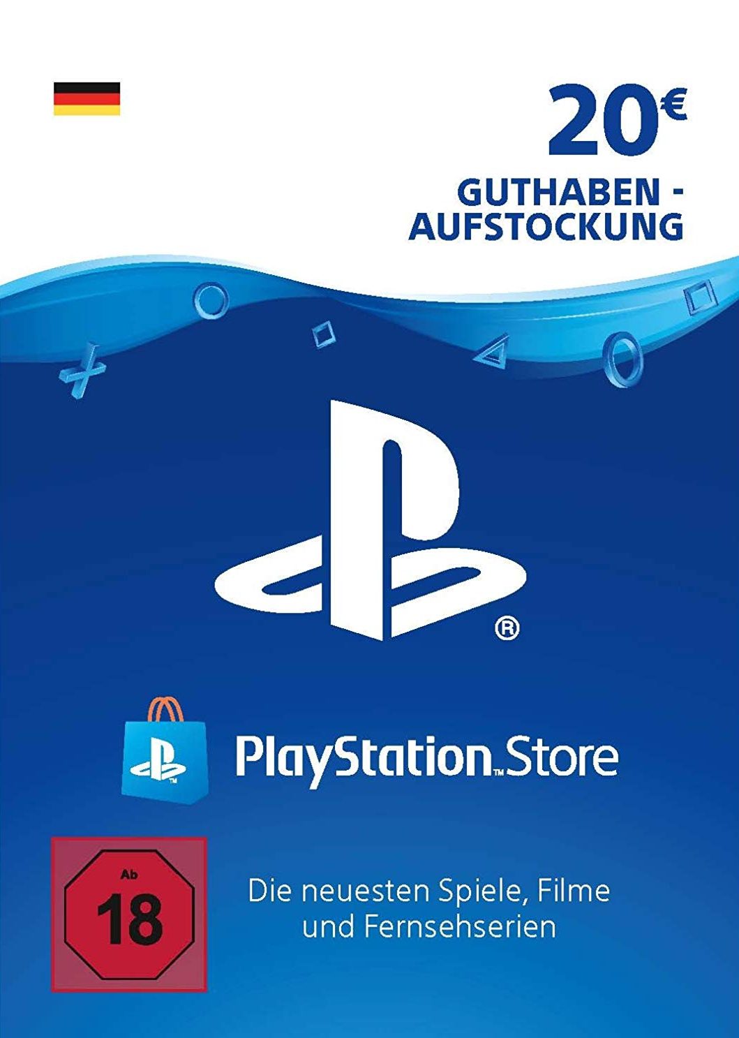 PlayStation Network Card 20 EUR (DE)