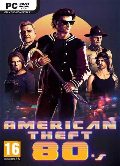 American Theft 80s game cover