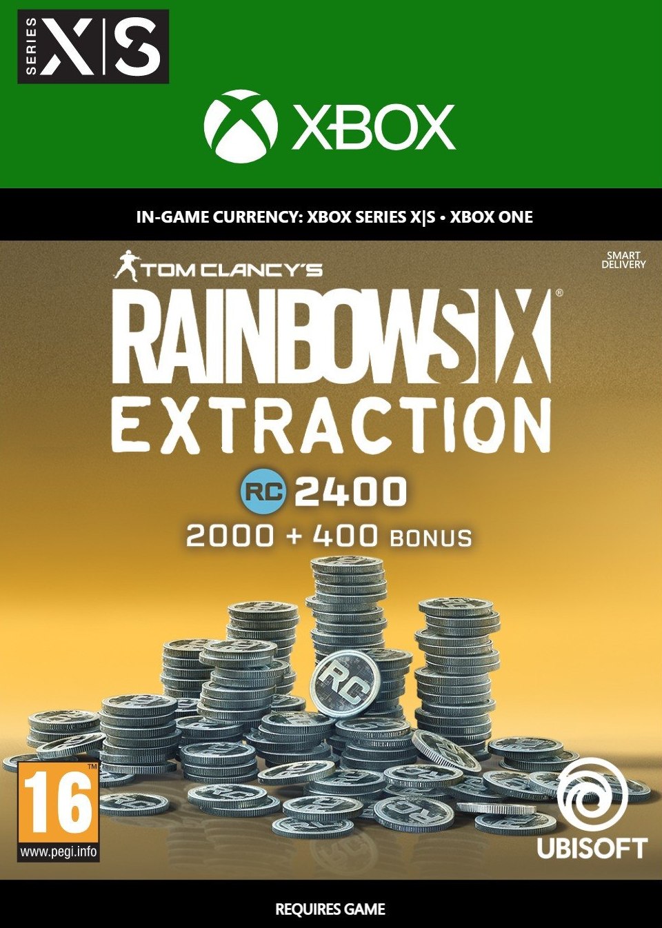 Tom Clancy's Rainbow Six Extraction: 2400 REACT Credits