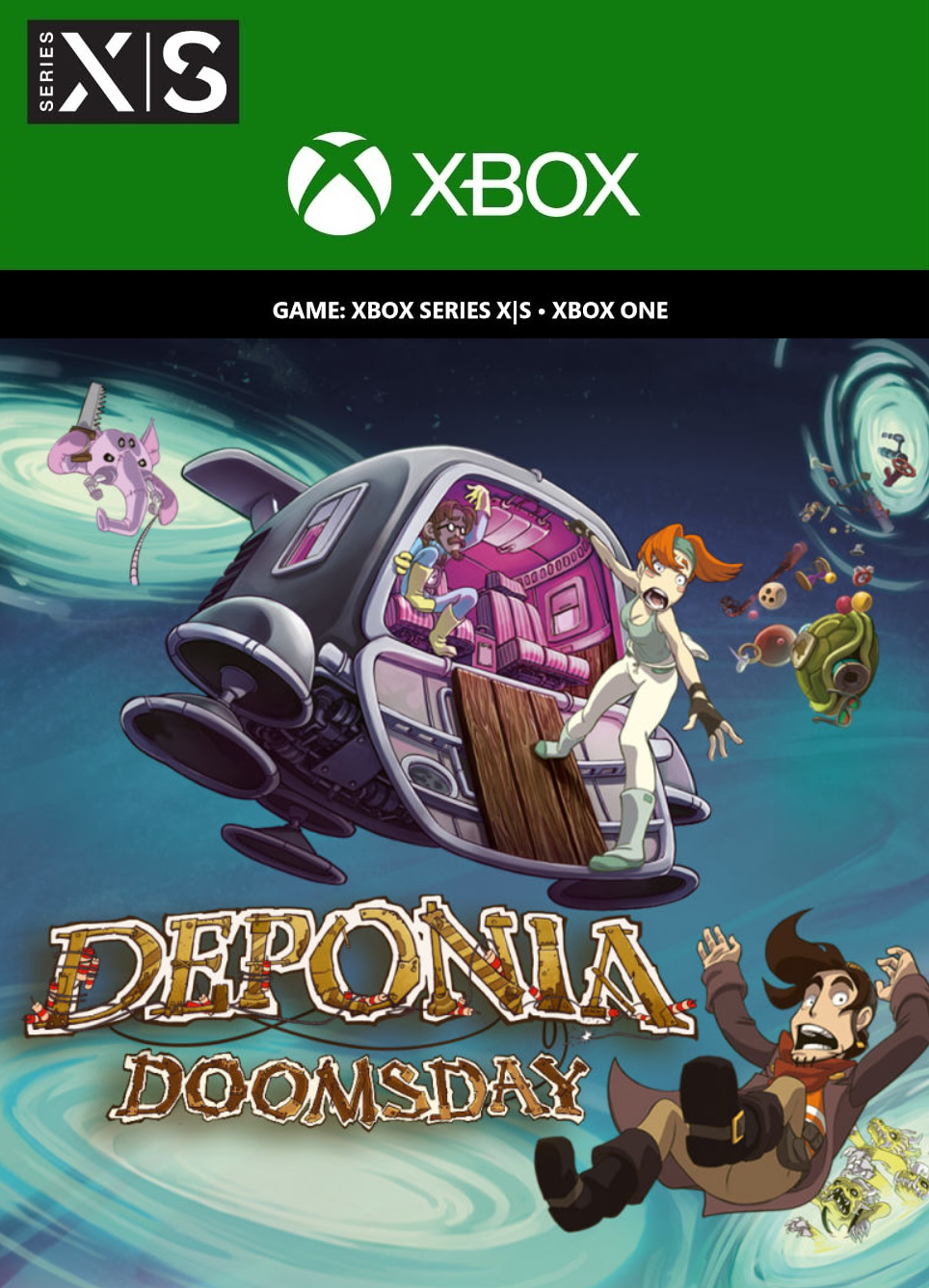 Deponia Doomsday AR XBOX One / Xbox Series X|S