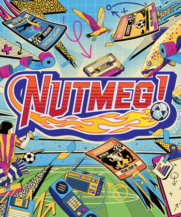 NUTMEG! A Nostalgic Deckbuilding Football Manager game cover