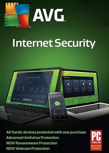 AVG Internet Security (Multi-Device) 3 Devices 2 Years
