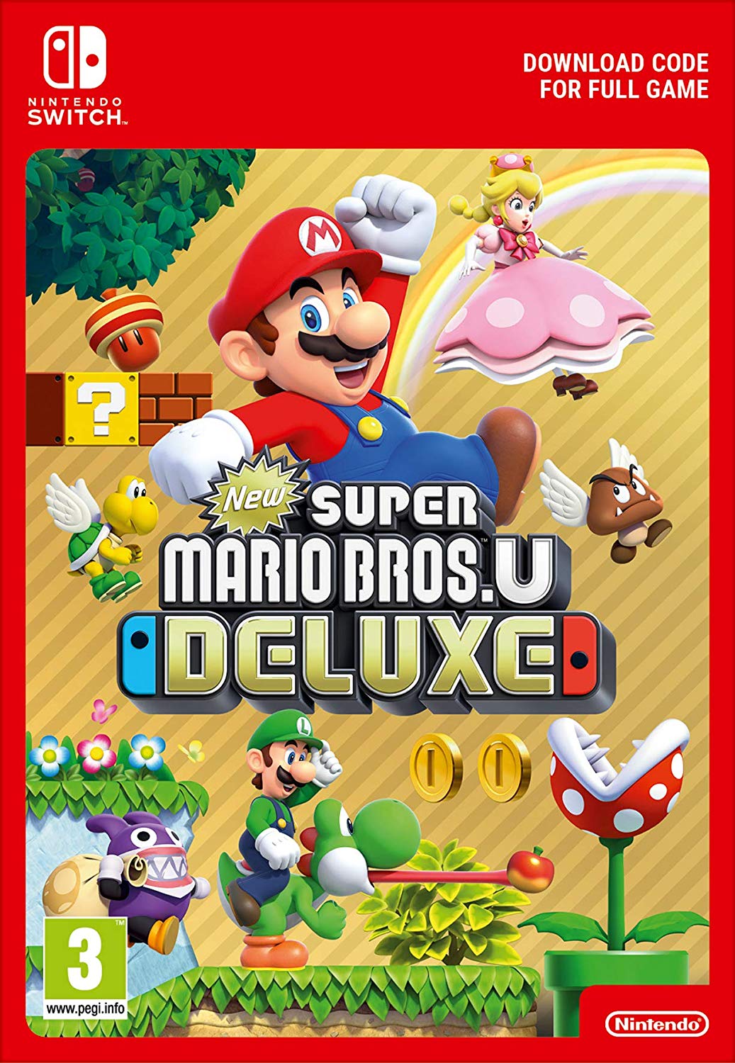 New Super Mario Bros. U Deluxe ( ) eShop BRAZIL Cover