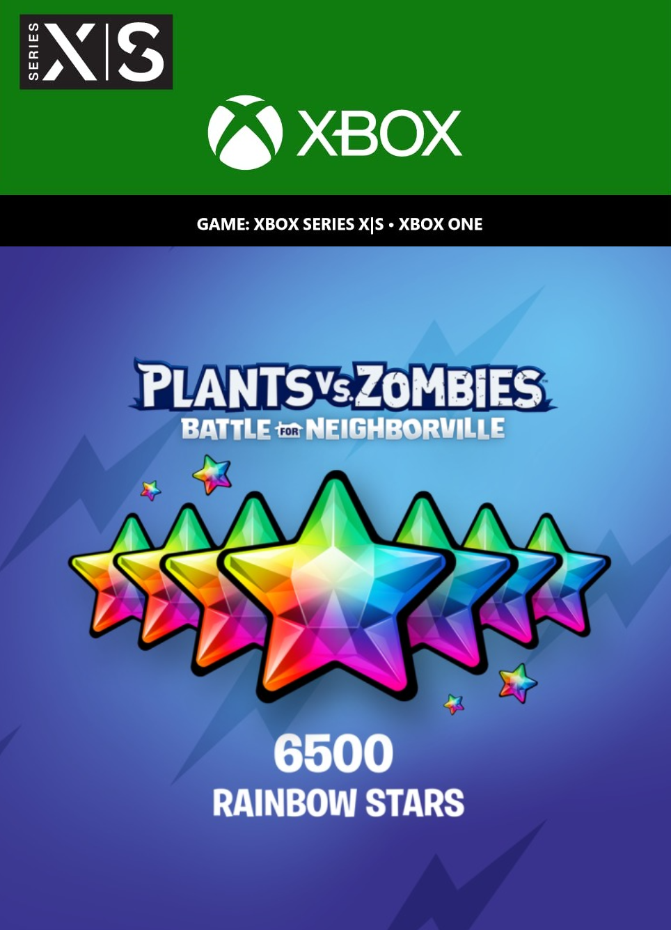 Plants vs. Zombies: Battle for Neighborville – 6500 Rainbow Stars