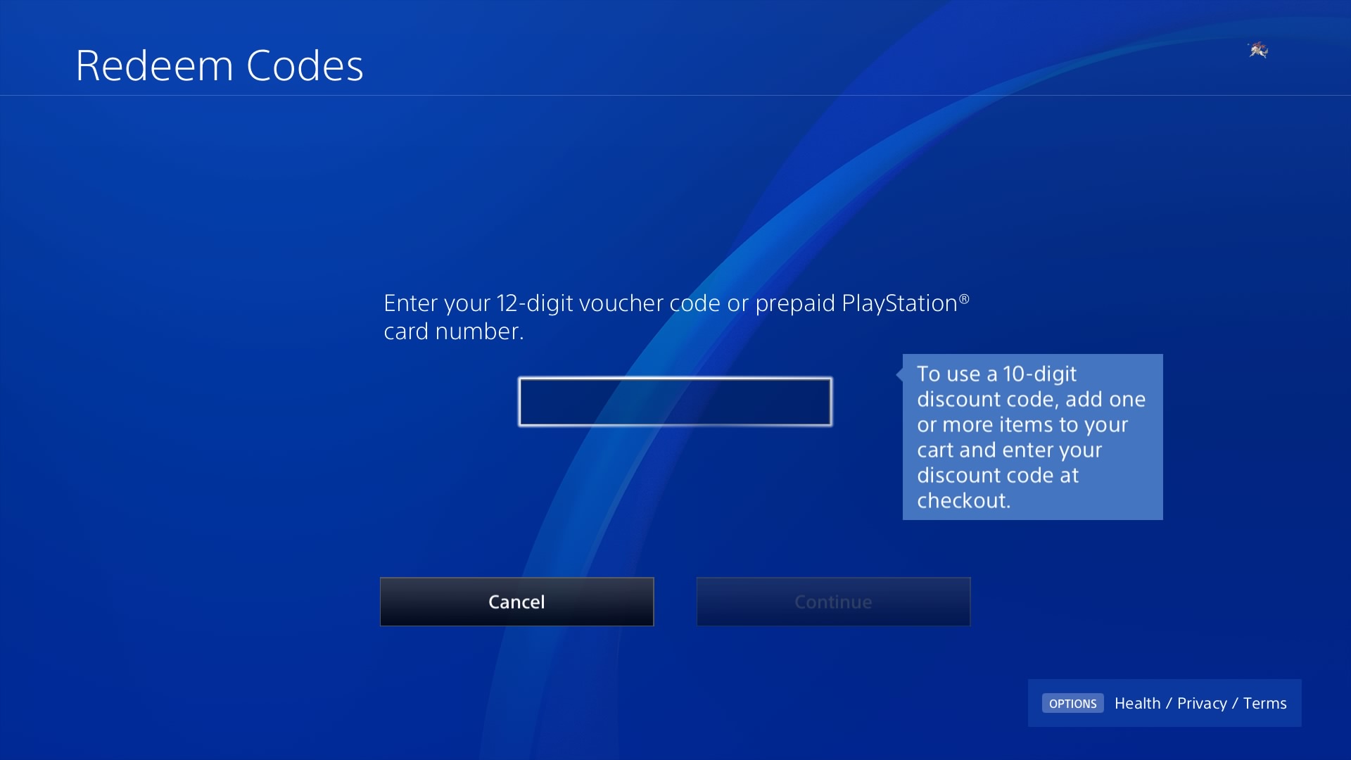 A visual guide on how to redeem a PlayStation Store gift card code