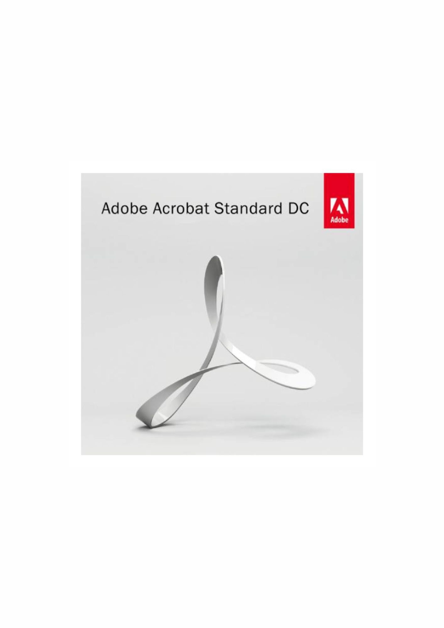 Adobe Acrobat Standard DC 1 Year 1 User Windows