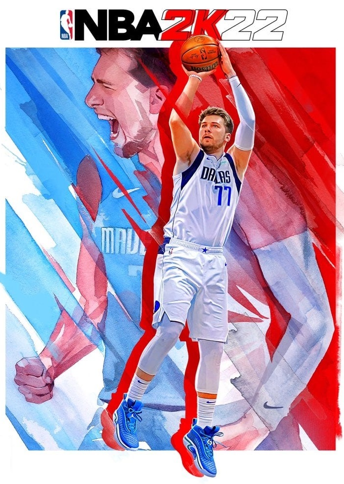 NBA 2K22 game cover
