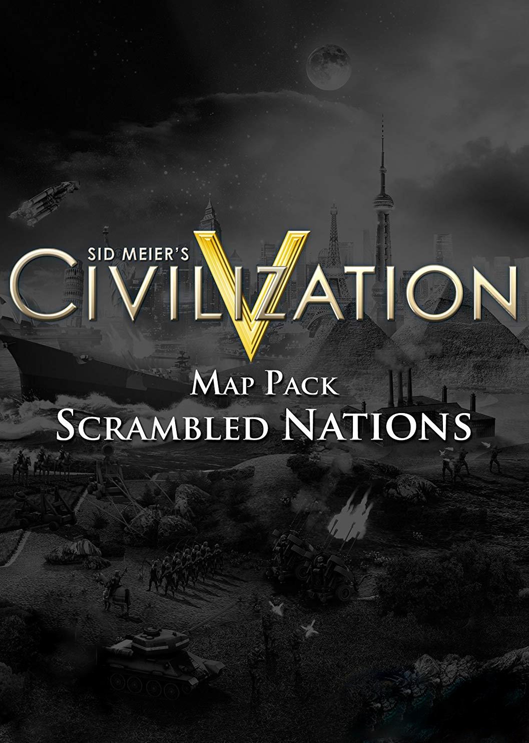 Sid Meier's Civilization V - Scrambled Nations Map DLC