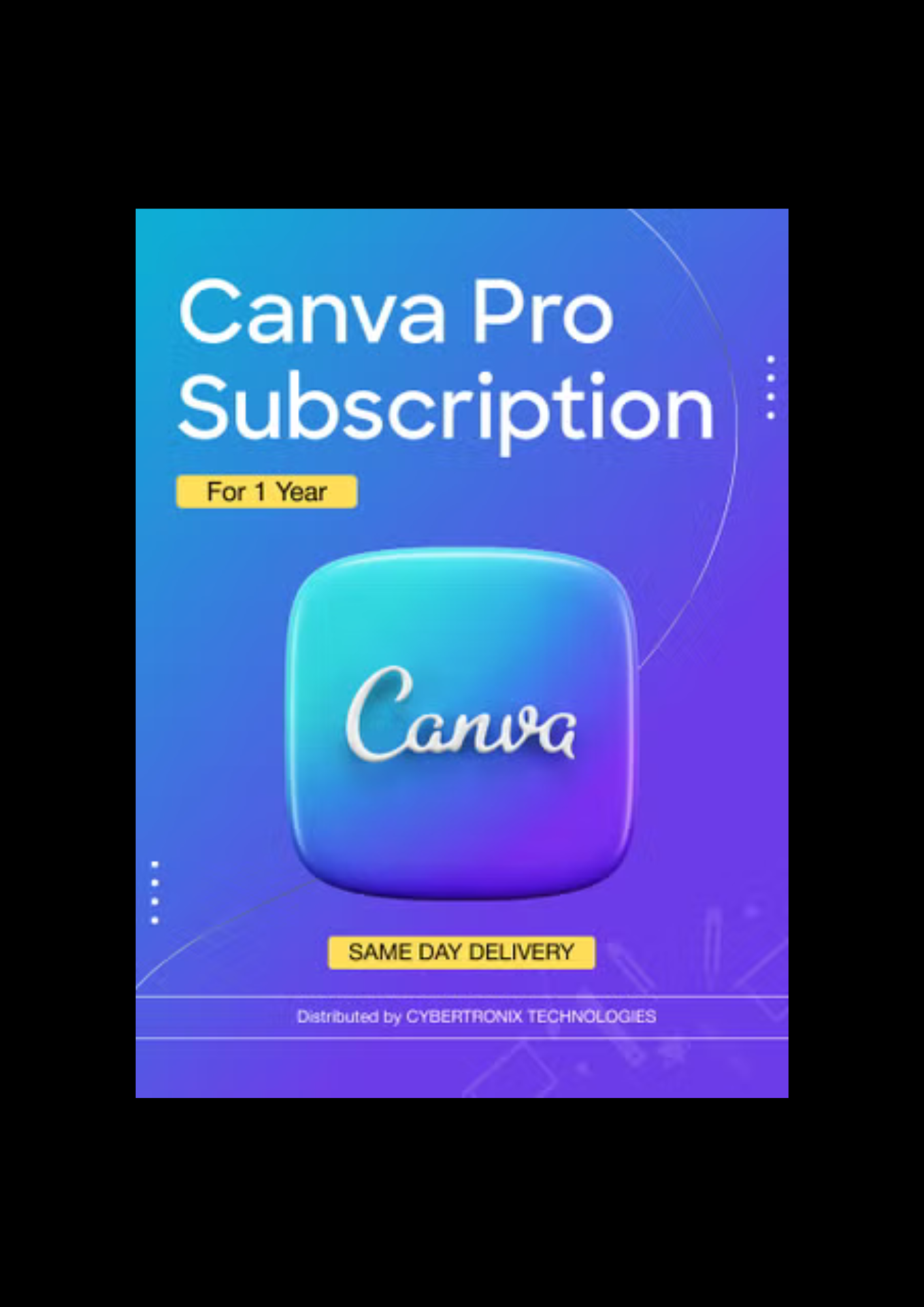 Canva Pro 1 Year Subscription Key GLOBAL