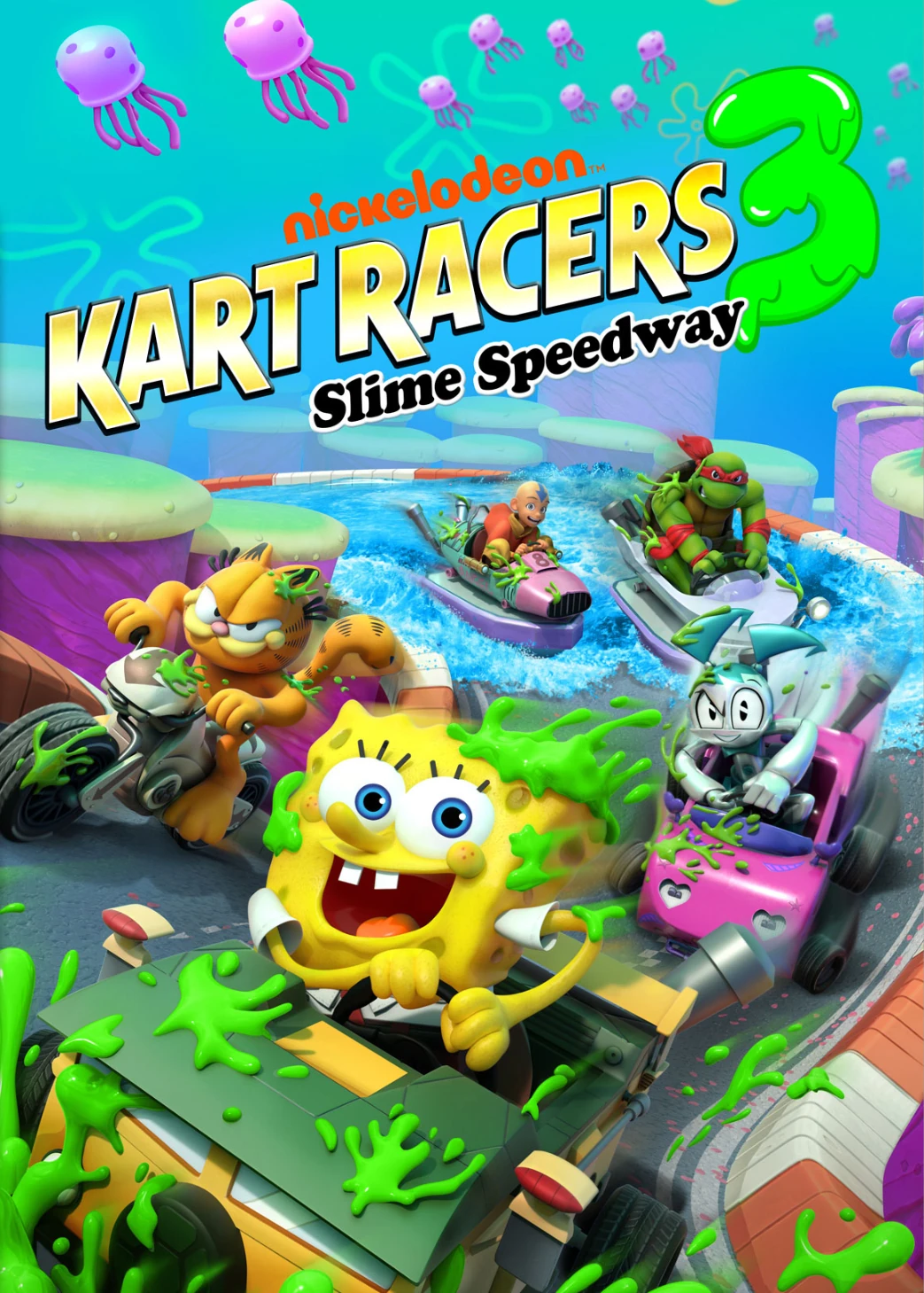Nickelodeon Kart Racers 3: Slime Speedway game cover
