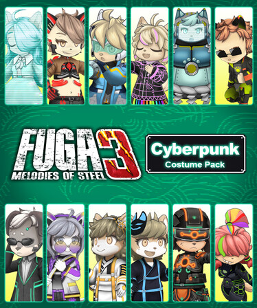Fuga: Melodies of Steel 3 - Cyberpunk Costume Pack (DLC) Steam Key (PC) GLOBAL
