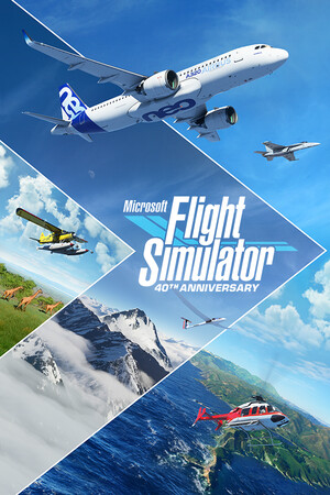 Microsoft Flight Simulator (2020) 40th Anniversary Edition game cover