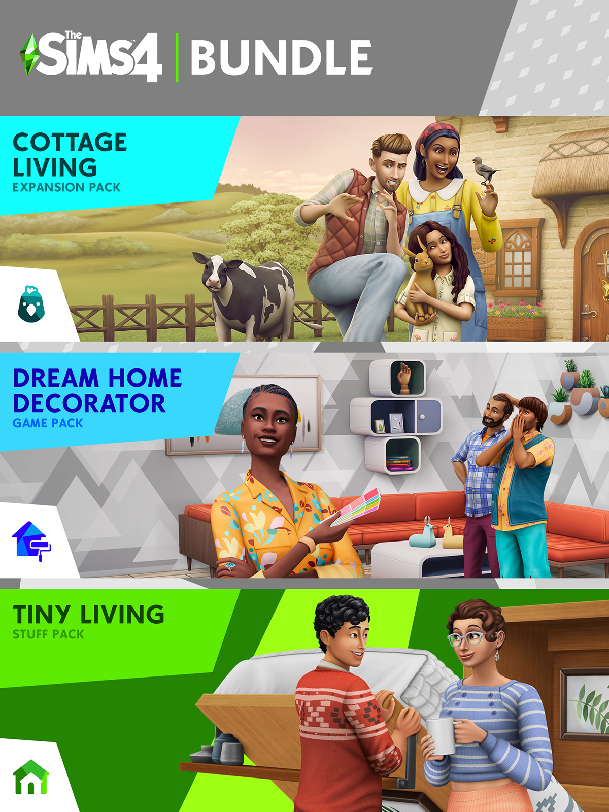 The Sims 4 Decorator's Dream Bundle (DLC)