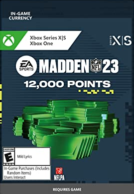 Madden NFL 23 - 12000 Madden Points