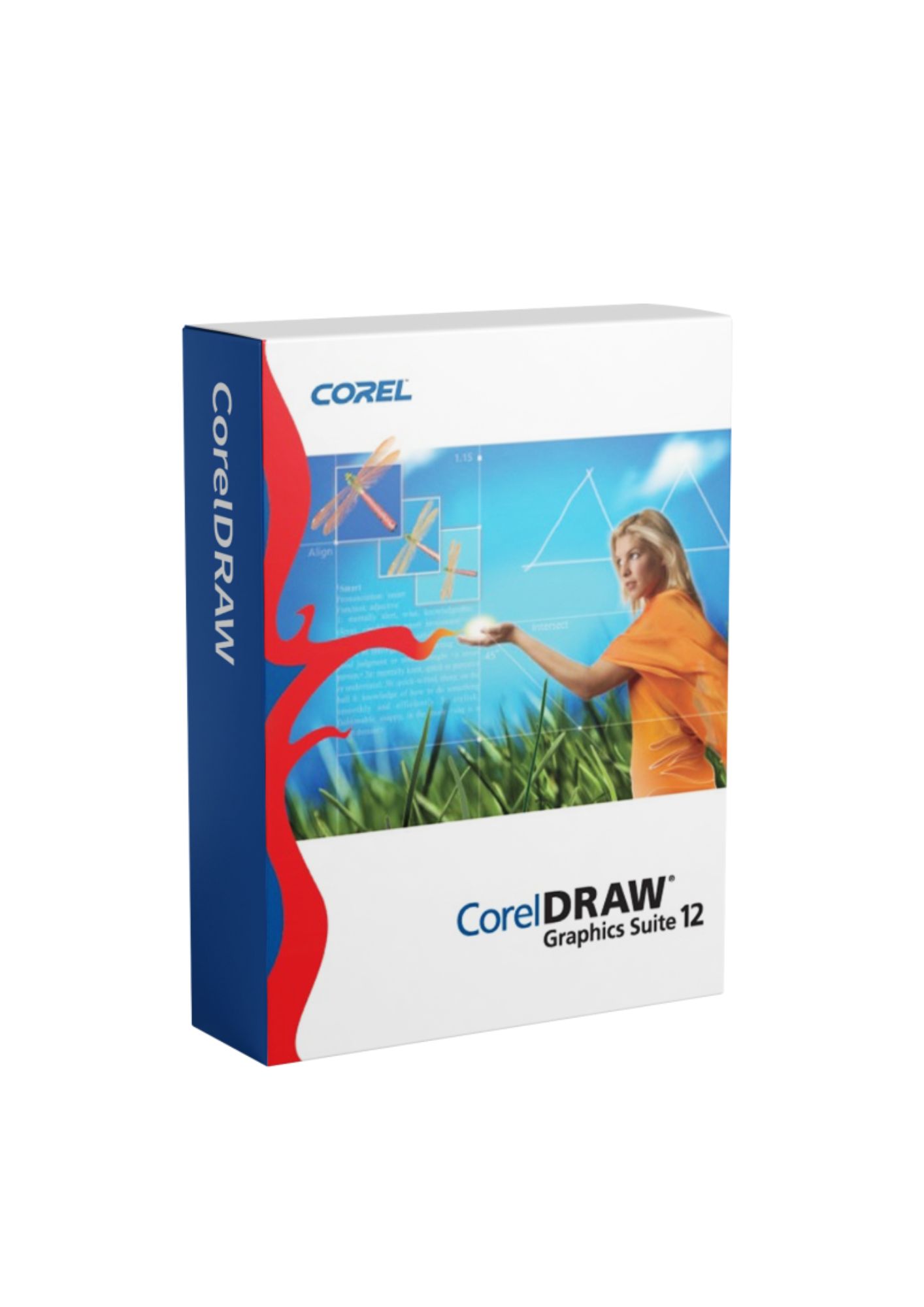 CorelDraw Graphics Suite 12 for Old Windows Versions (1 PC, Lifetime)