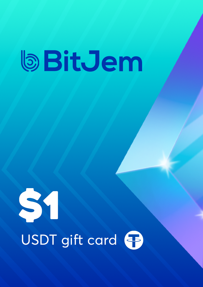 BitJem USDT Gift Card 1 USD