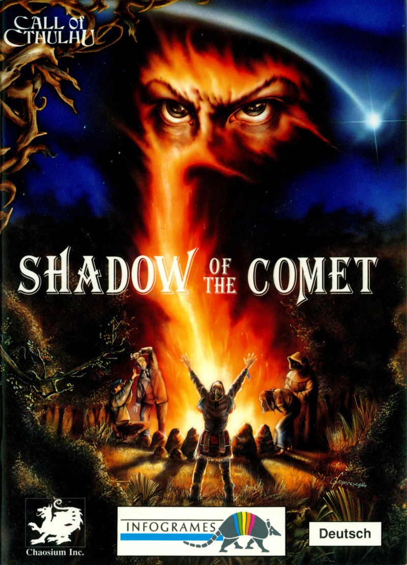 Call of Cthulhu: Shadow of the Comet game cover