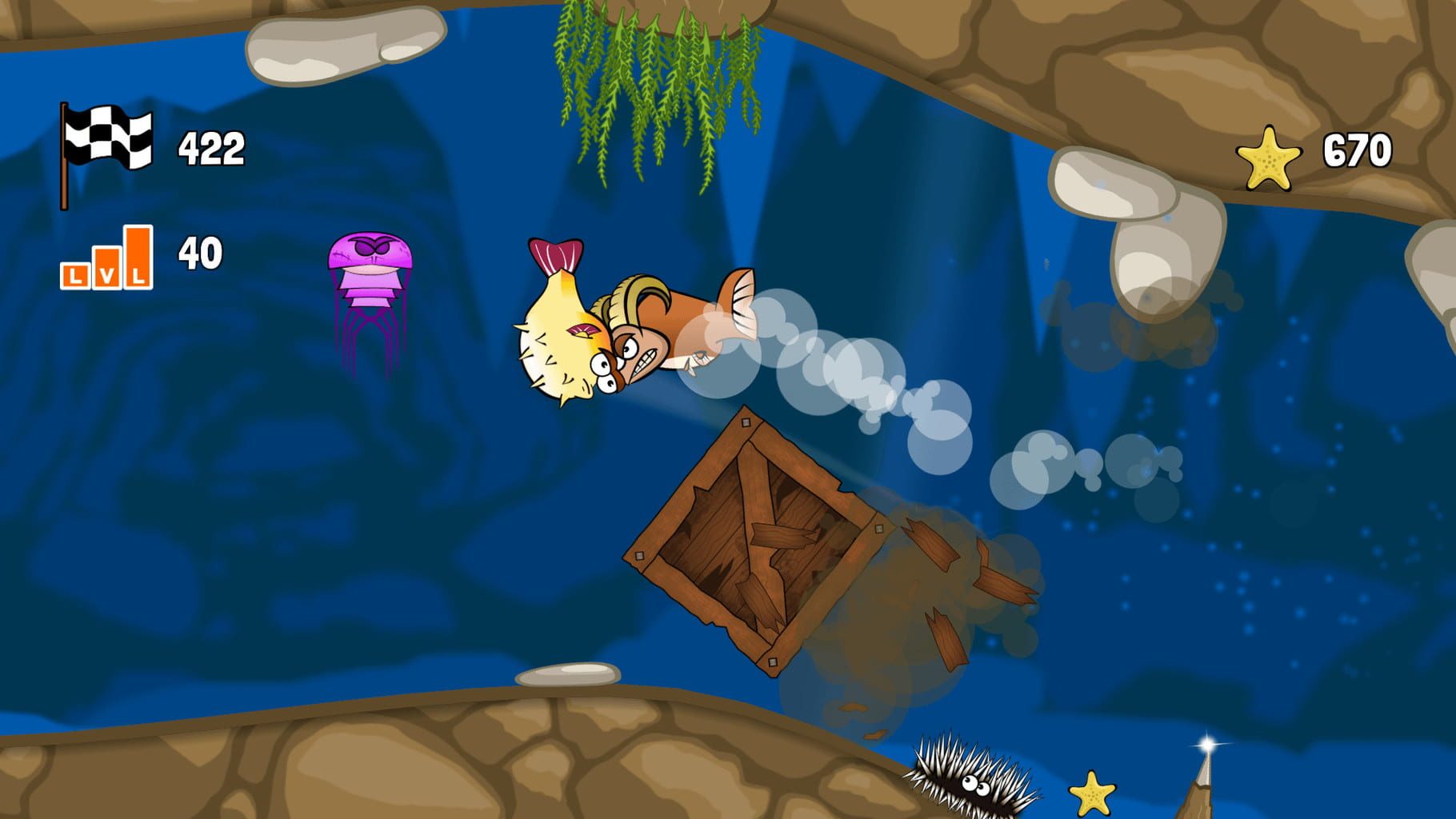 Arte de Blowy Fish