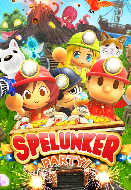 Spelunker Party! game cover