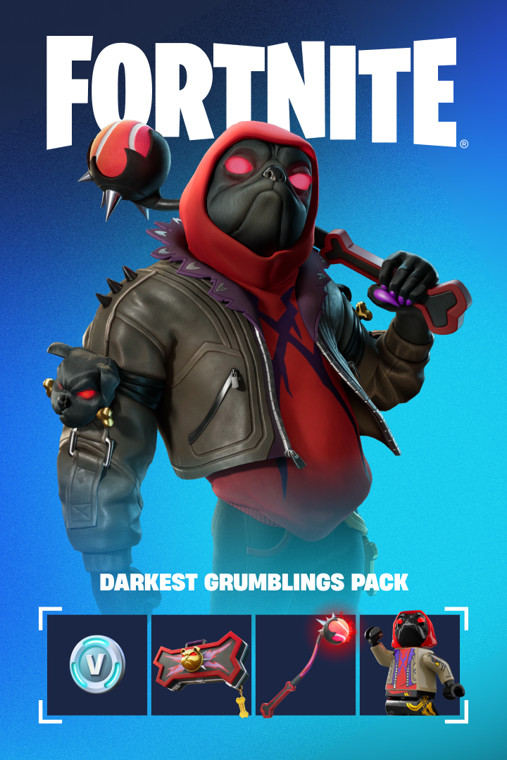 Fortnite - Darkest Grumblings Pack + 600 V-Bucks