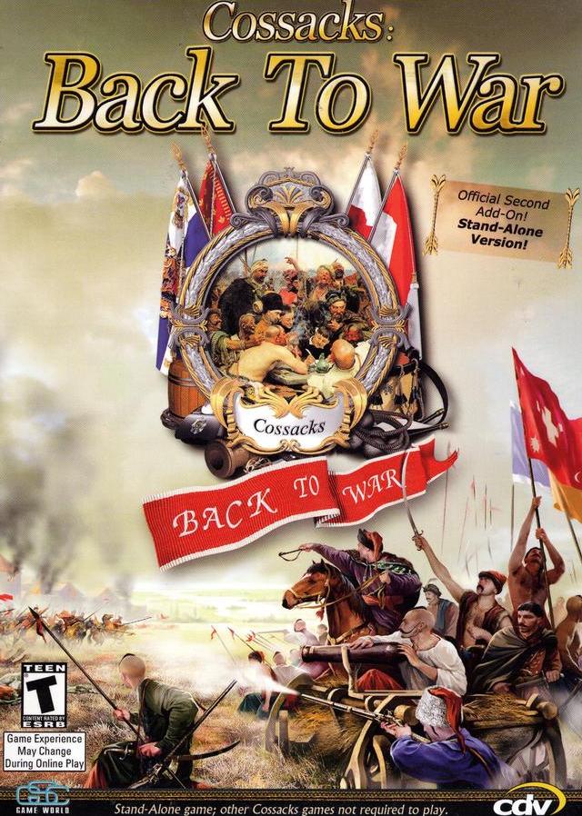 Cossacks: Back to War game cover