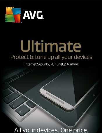 AVG Ultimate 2024 with Secure VPN - 3 Devices 2 Years AVG